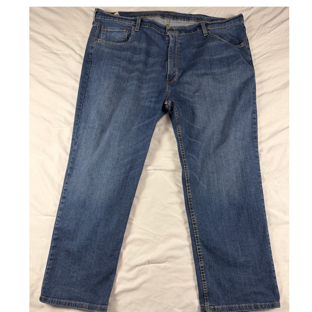 Levis 559 Relaxed Straight Mens Jeans‎ Blue Medium Wash 44x29